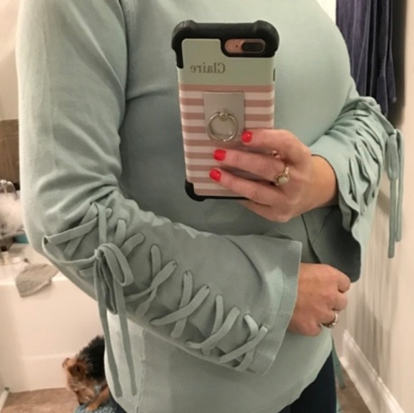 525 AmericaMint lace up long Sleeve Medium - Picture 5 of 6